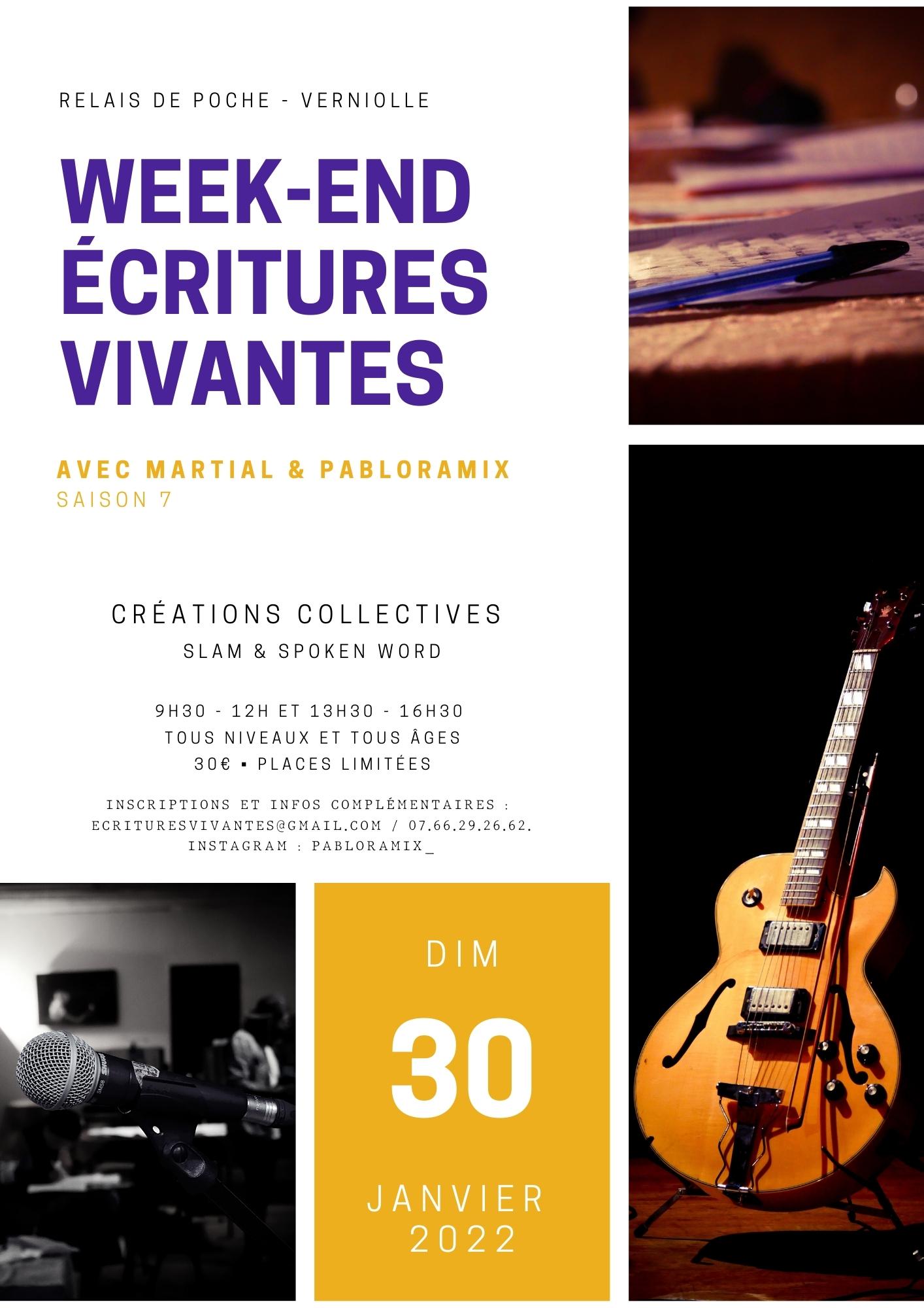Écritures Vivantes 300122